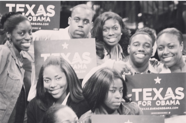 2007 Barack Obama Rally Houston, Texas.